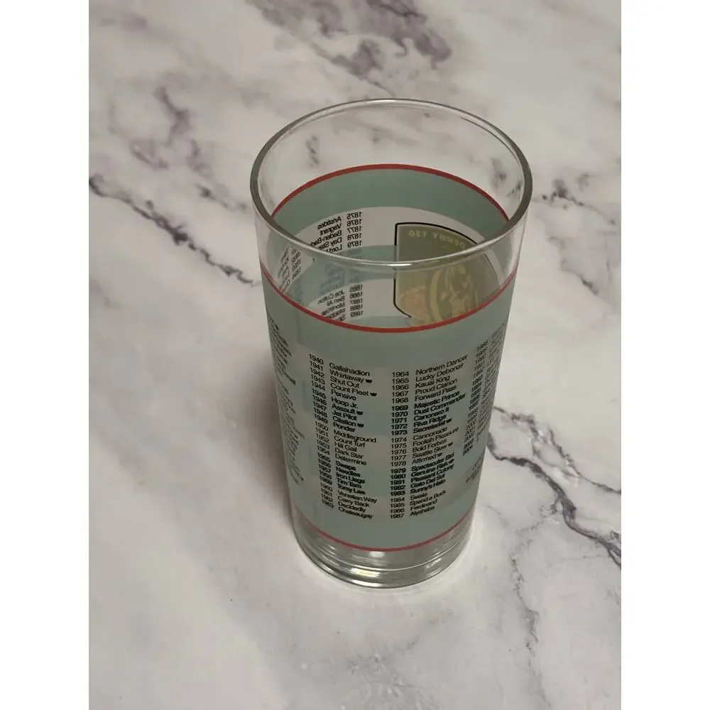 2004 Kentucky Derby Official 130 Churchill Downs Vintage Julep Glass Louisville